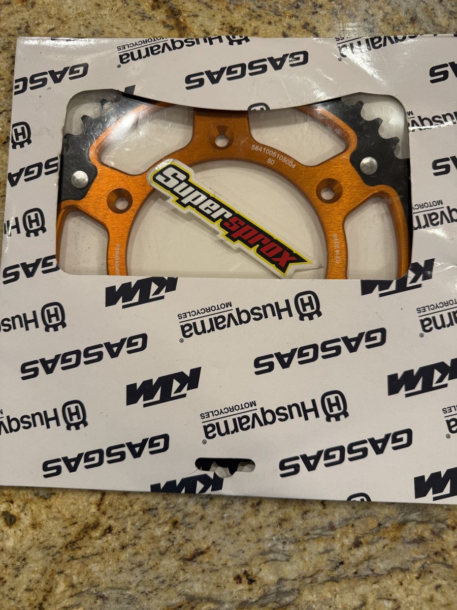 KTM Supersprox 50t rear sprocket