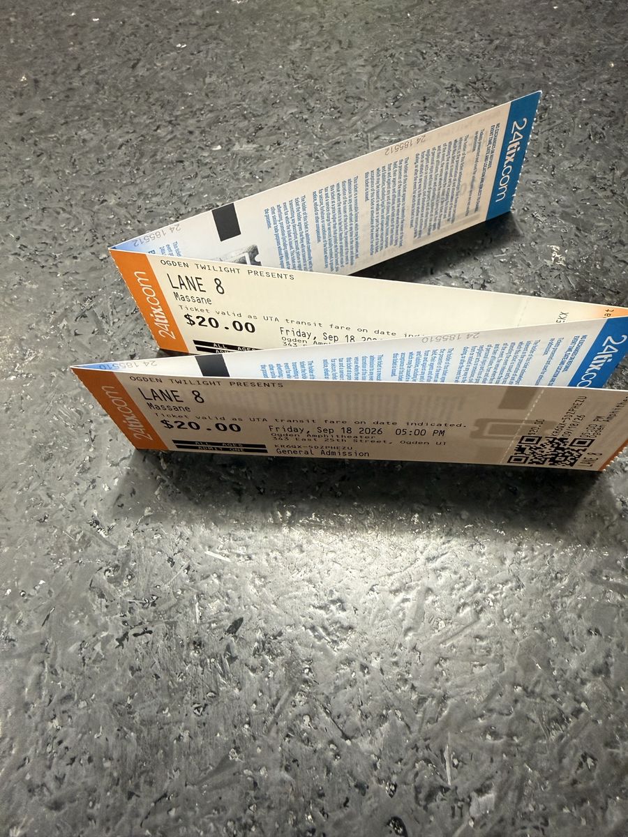 4-Lane 8 GA Ogden Twilight Tickets