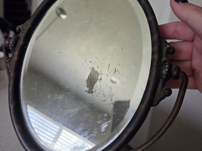 Antique Art Nouveau Vanity Mirror