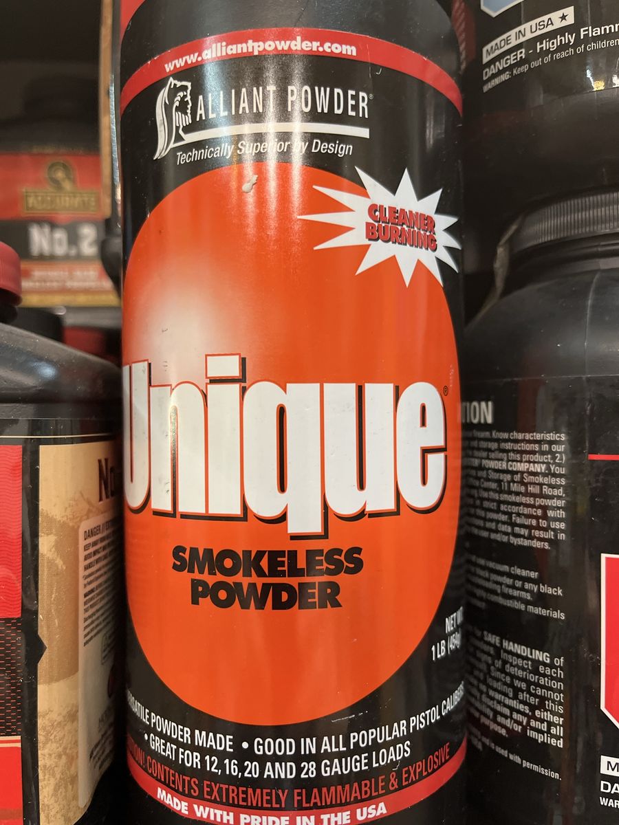Alliant Powder Unique Smokeless Powder 1 lb.