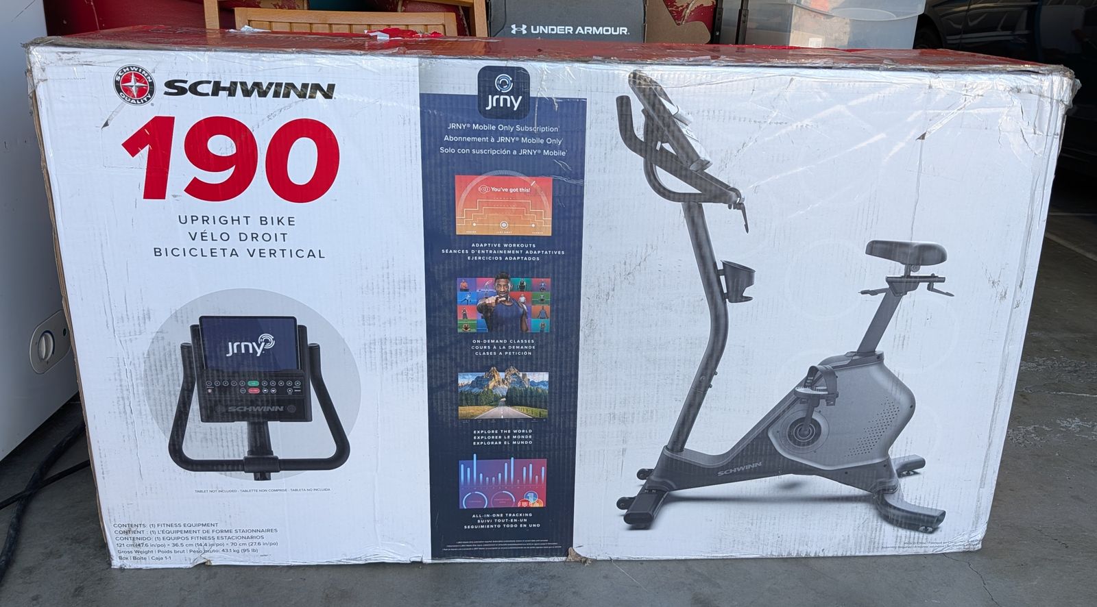 Brand New Schwinn 190 Upright Bike