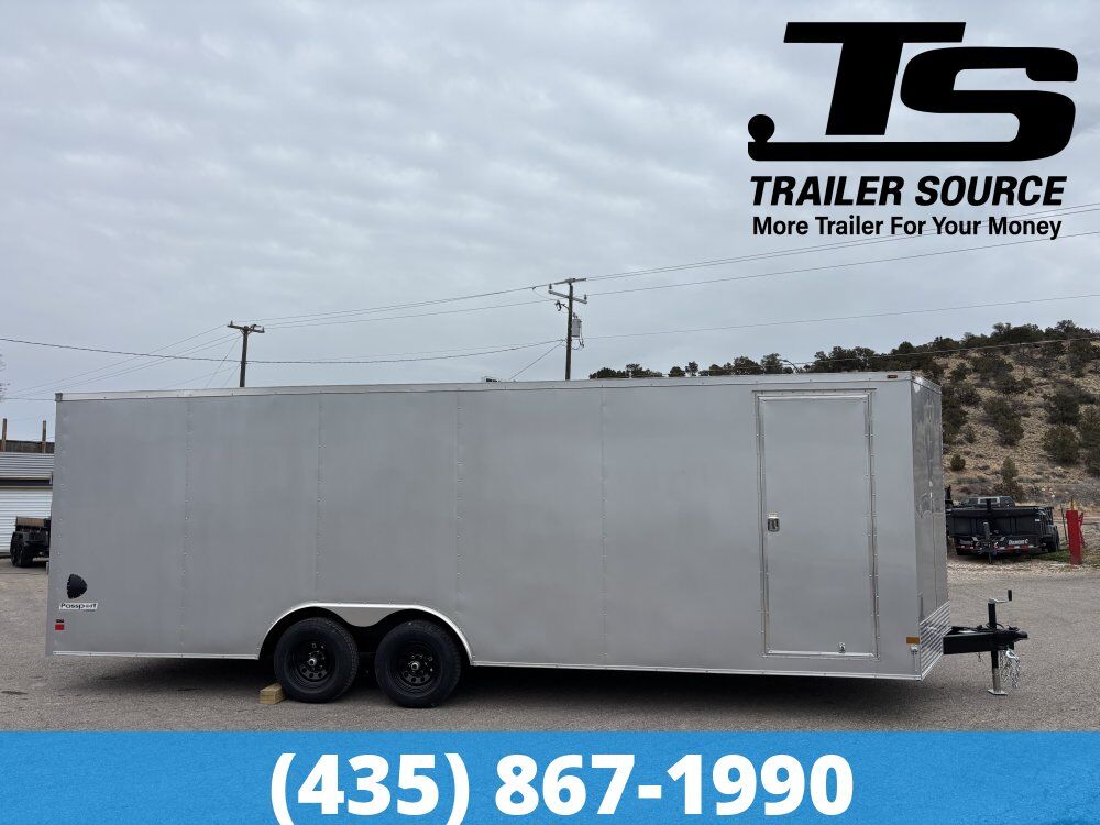 8.5x24 Haulmark Passport DELUXE Enclosed Cargo Trailer - 7'0" Interior - 10K GVWR - Dovetail