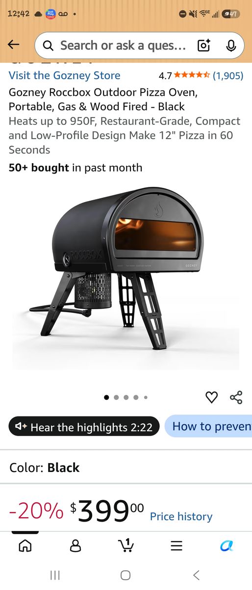 Gosney pizza oven