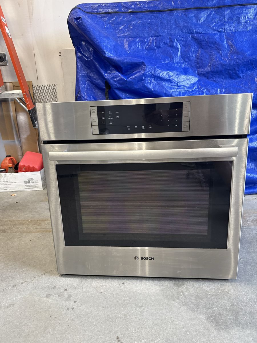 30” Bosch Stainless Steel Single Wall Oven