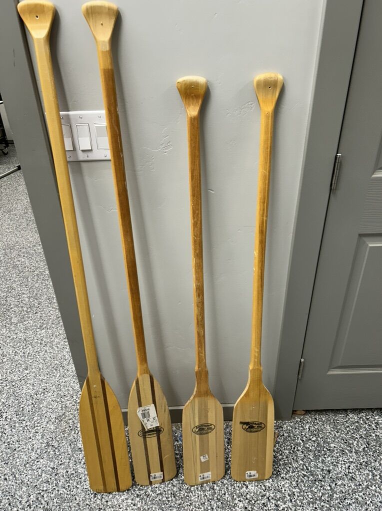 Used Wooden Boat Oars for Sale