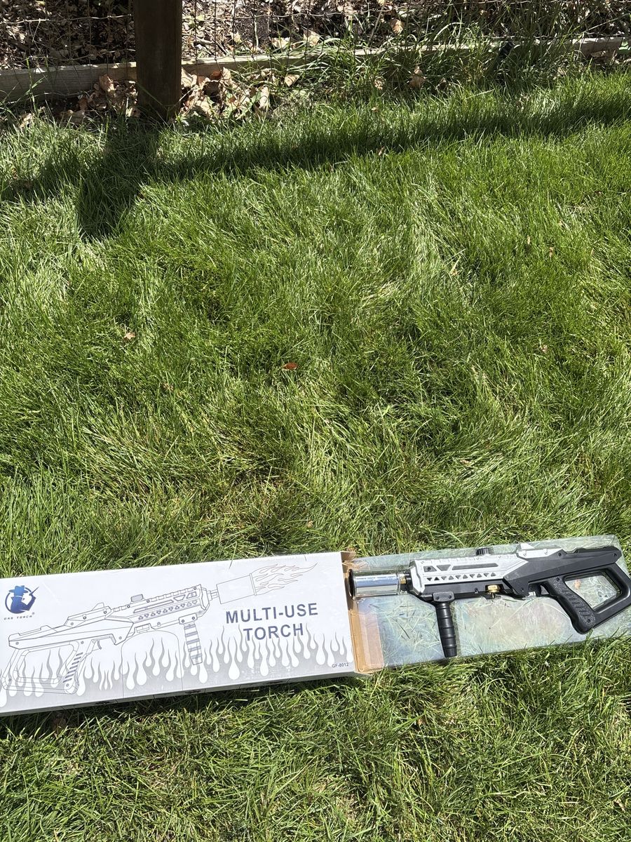 Gas Torch Multi-Use Handheld Propane Weed Burner and Flame Tool