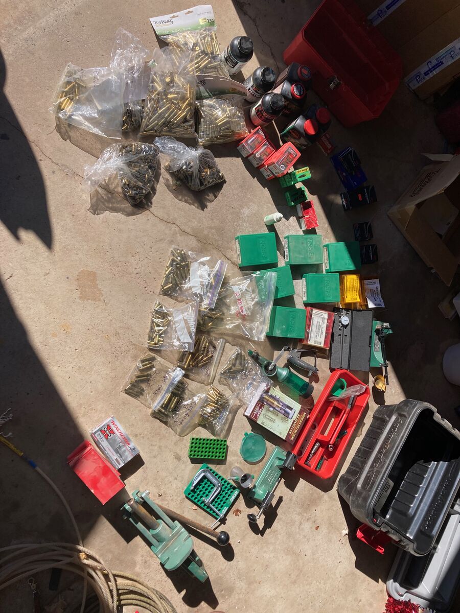 Reloading Supplies and Reloading Kit