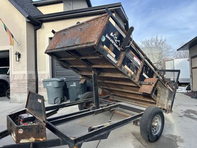 6x10 Hydraulic Utility Dump Trailer