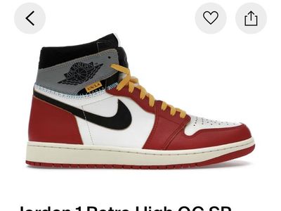 Air Jordan 1 Retro High x Union LA Chicago Shadow Mens 10.5 DeadStock