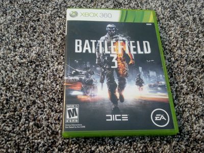 Battlefield 3 (Xbox 360) EA DICE Shooter Game - Complete with Case, Discs, and Manual