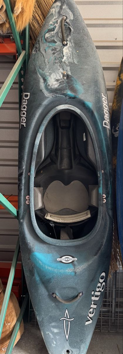 Dagger Vertigo Whitewater Kayak - Premier Edition - Gray/Teal, Used