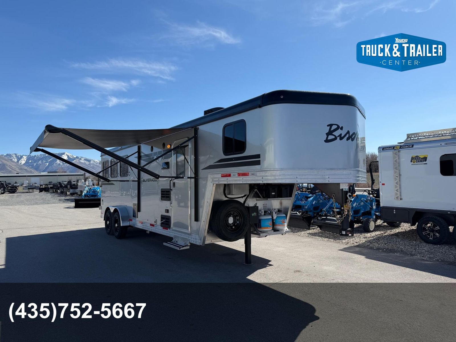 2026 Bison Aluminum 3 HR with 8' Living Quarters