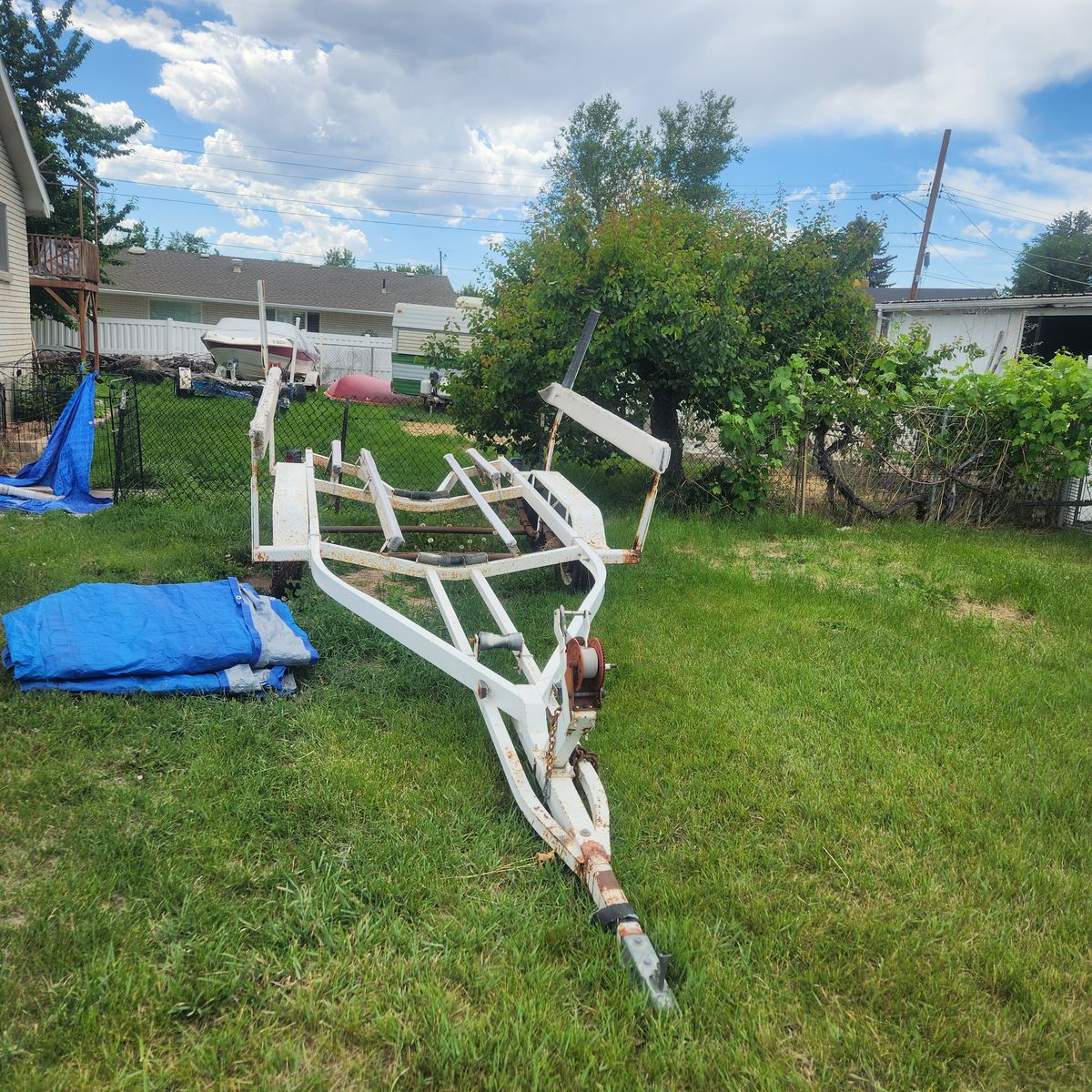 2 Axle boat trailer