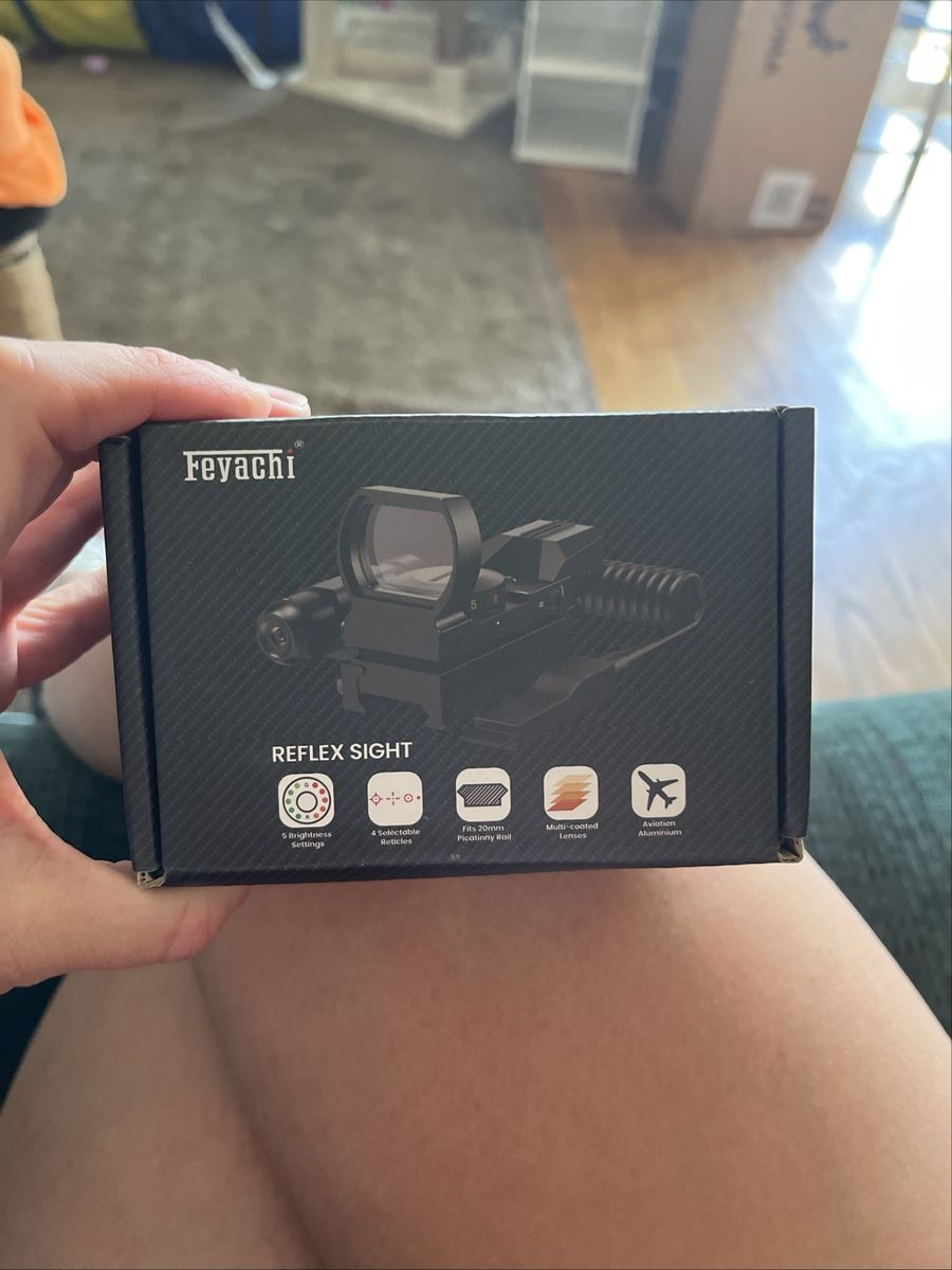 Brand NEW Feyachi RSL-18 RSL-88 Reflex Sight Red Green 1x Rifle Picatinny Multi-Reticle