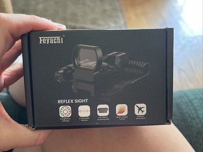 Brand NEW Feyachi RSL-18 RSL-88 Reflex Sight Red Green 1x Rifle Picatinny Multi-Reticle