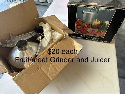 Juicer and Grinder