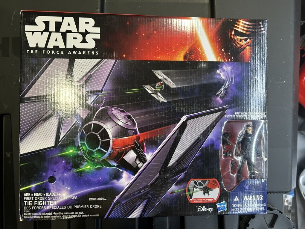 Star Wars TIe Fighter And Figure