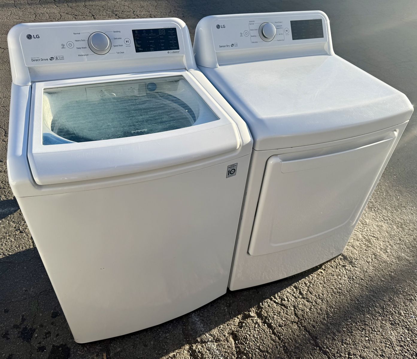 LG washer&dryer free delivery
