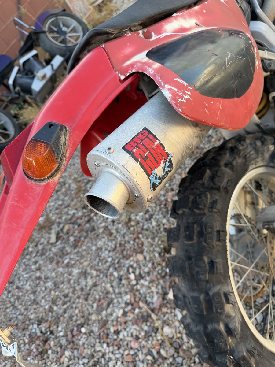 Honda XR650R Dirt Bike big gun Exhaust System FMF PowerCore 4 Slip-On Muffler