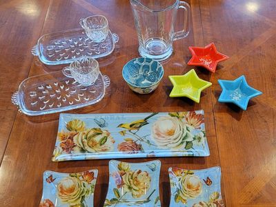 Lot of Fancy Serving Dishes or Home Decor...Everything for $20