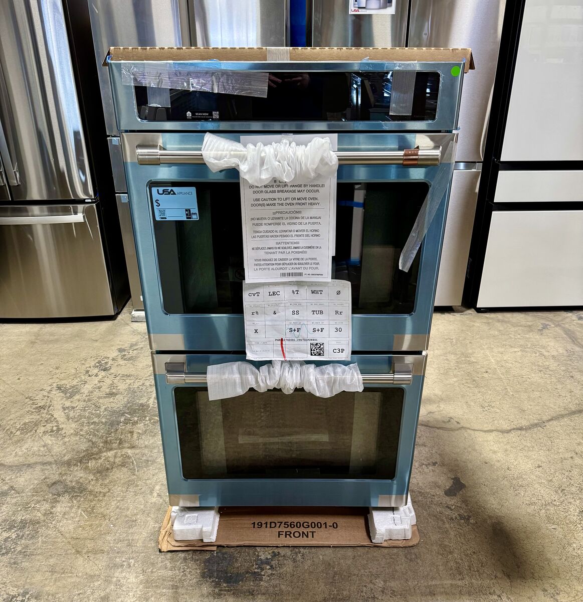 GE CAFE PROFESSIONAL SERIES STAINLESS STEEL WALL OVEN