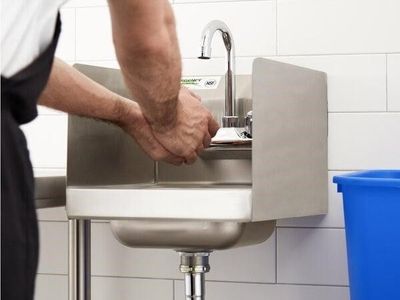 8” gooseneck faucet