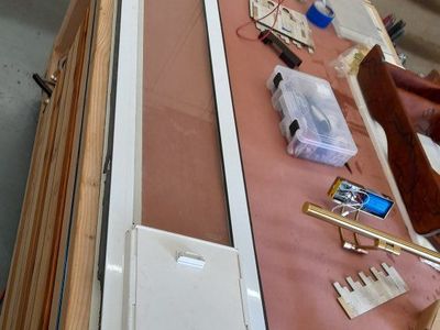 Doggy door for sliding door.