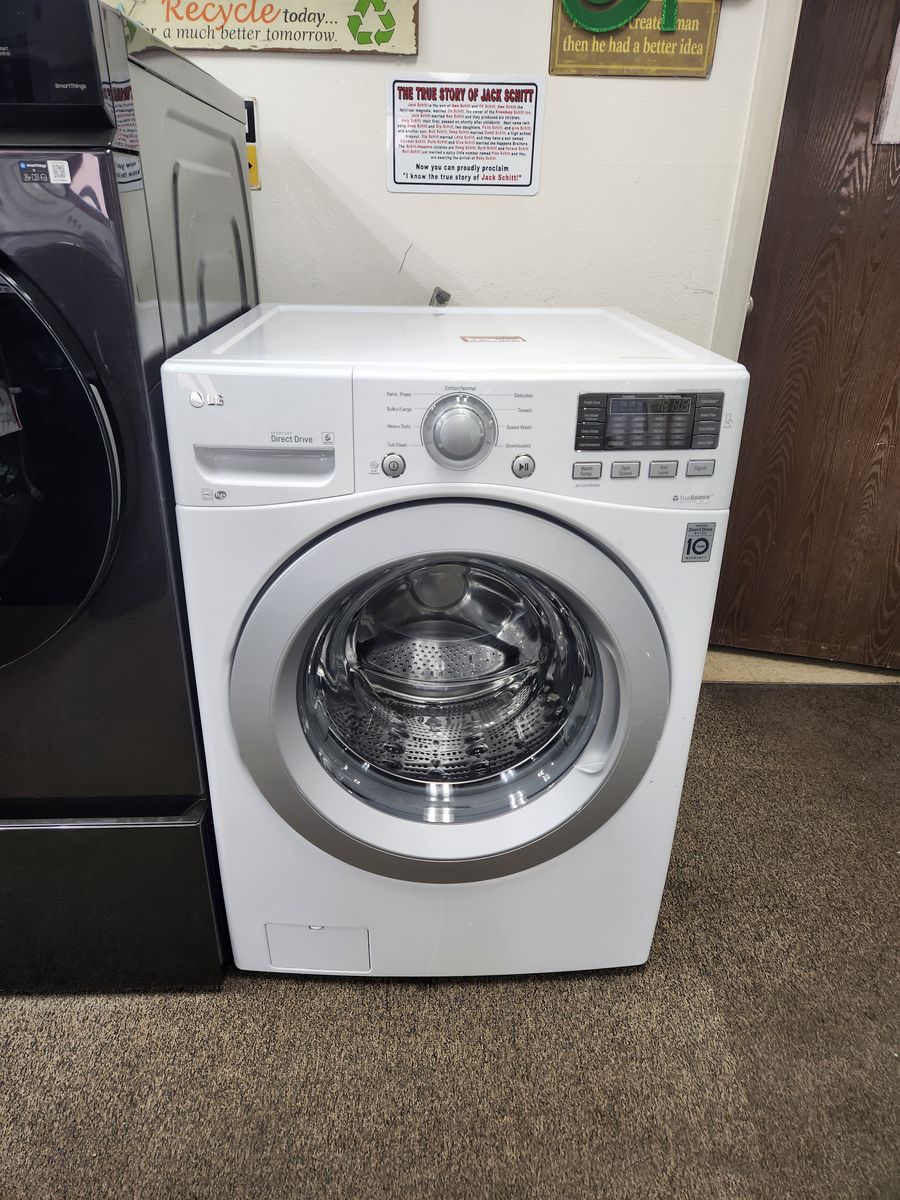 GREAT LG FRONTLOAD WASHER! WITH A FULL WARRANTY