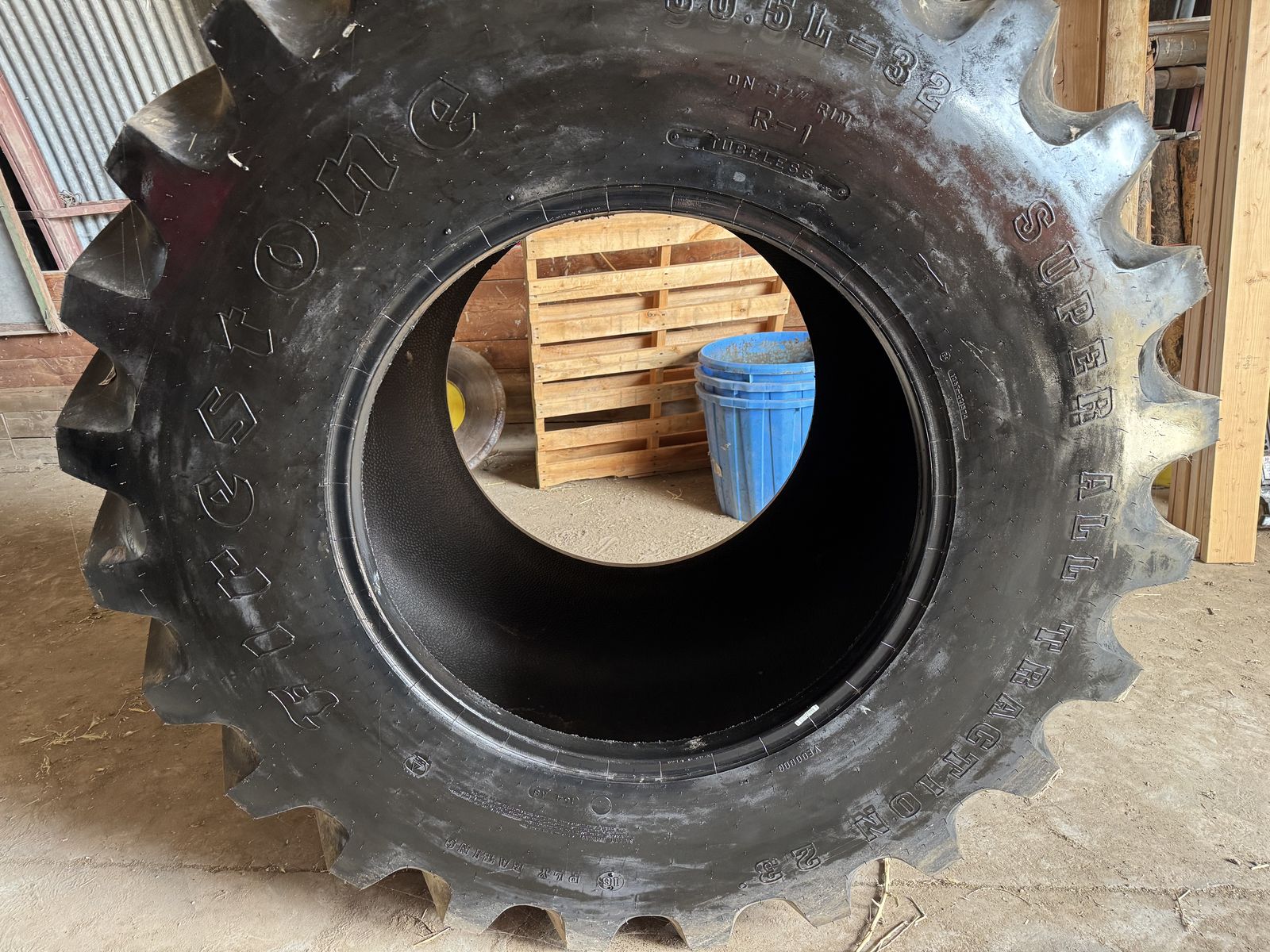 2 NEW Firestone 30.5L-32 16PR Tractor Tires – Never Mounted
