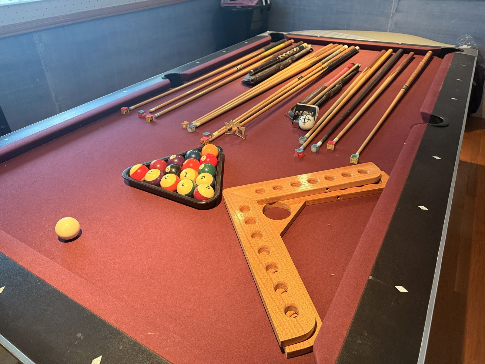 Vintage Fischer Pool Table