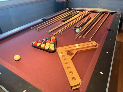 Vintage Fischer Pool Table