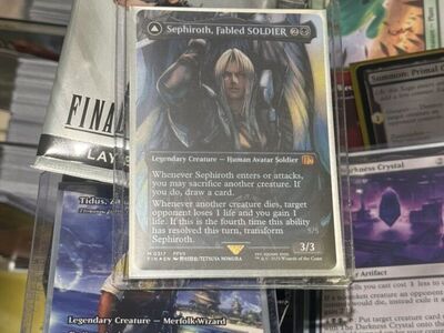 Sephiroth Fabled Soldier Foil MTG Magic M 0317