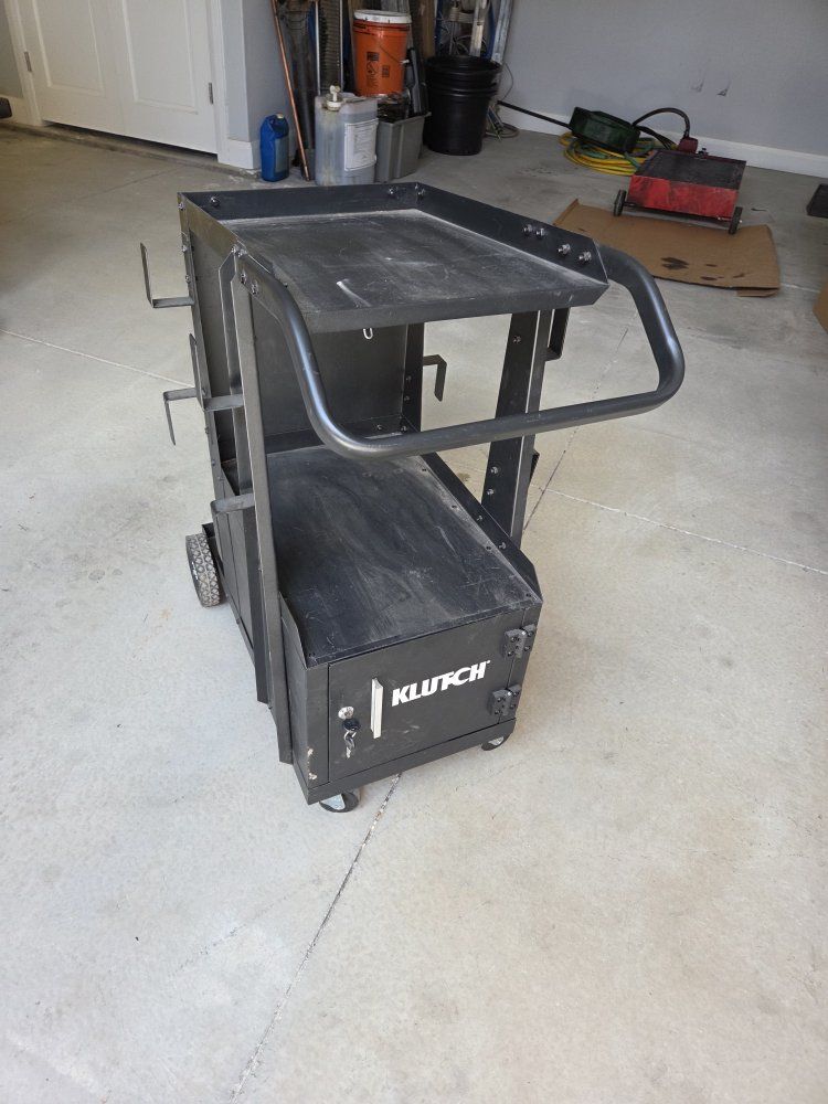 Clutch 2 Tier Welding Cart