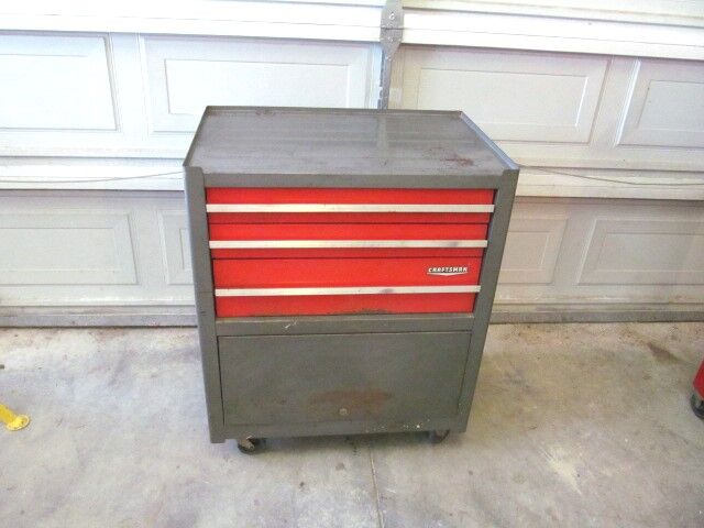 Vintage Craftsman bottom toolbox