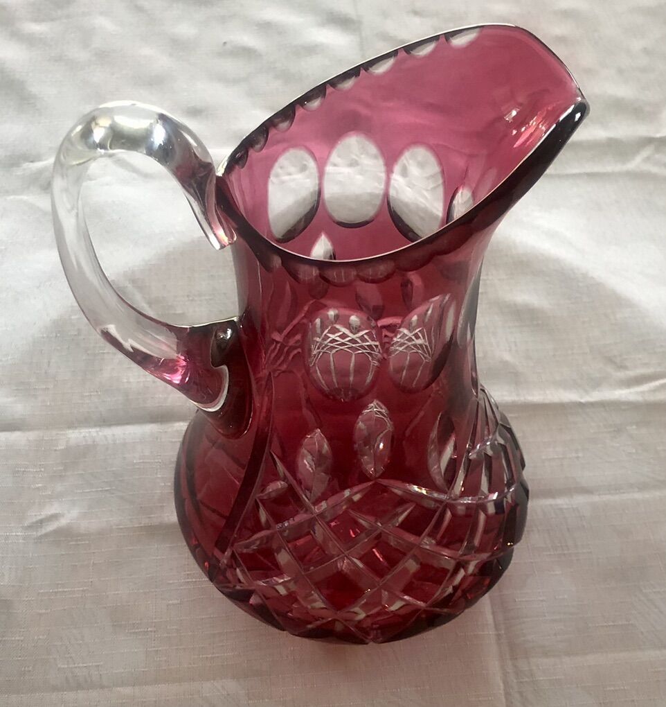 Vintage Fenton RUBY Pitcher