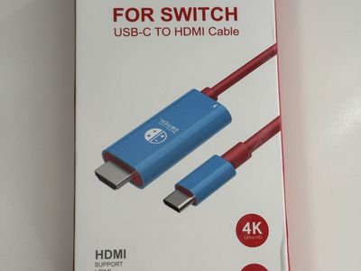 Type C To Hdmi Cable For Nintendo Switch