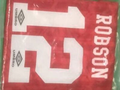 Bryan Robson #12 | XL | MU 1992-93 Jersey