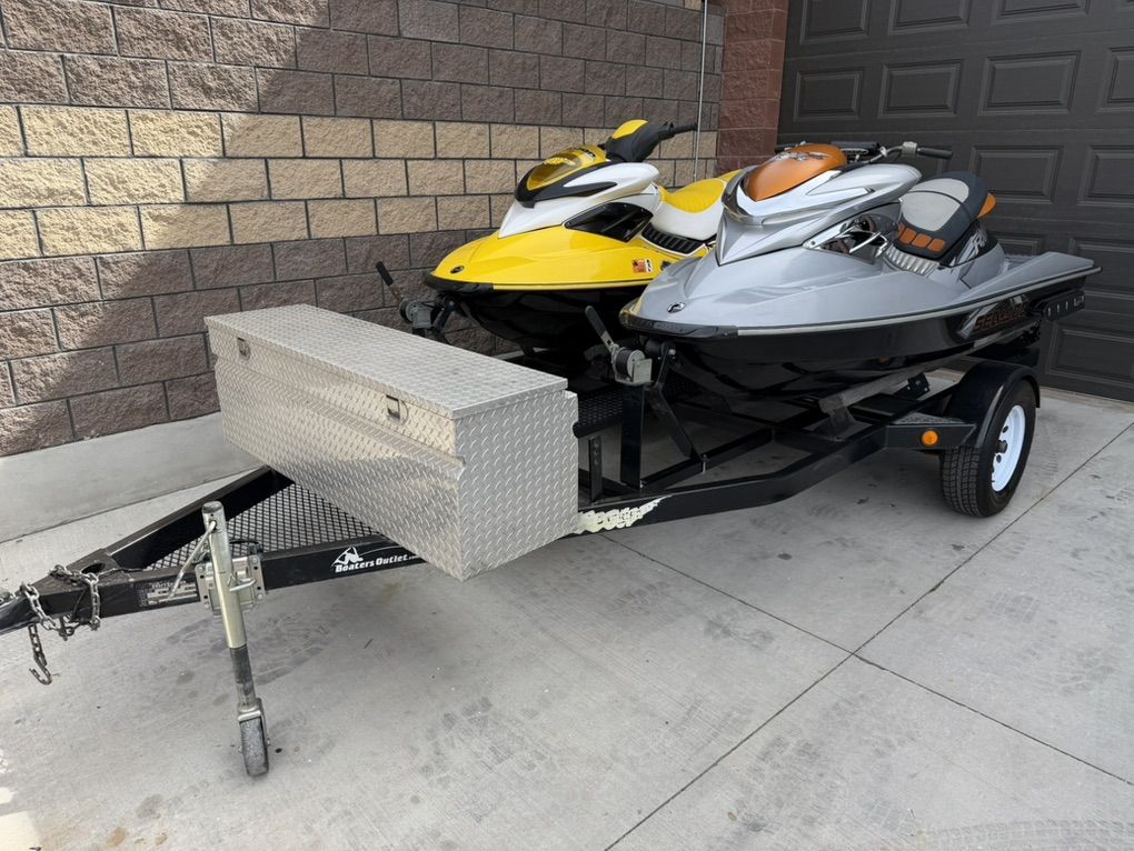 2 2009 Seadoo RXP Supercharged W/ Trailer