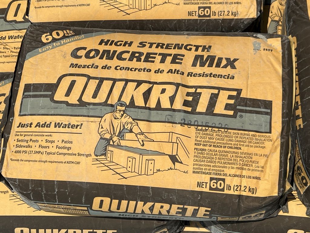 *NOW AVAILABLE* QUIKRETE Concrete