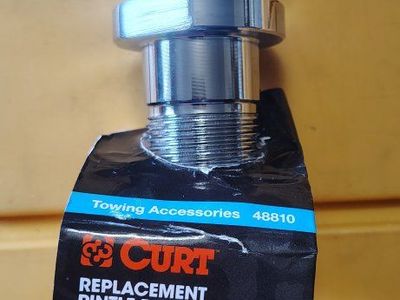 CURT 48810 Replacement Pintle Ball 1-7/8 Inch 6,000 lbs GTW Chrome