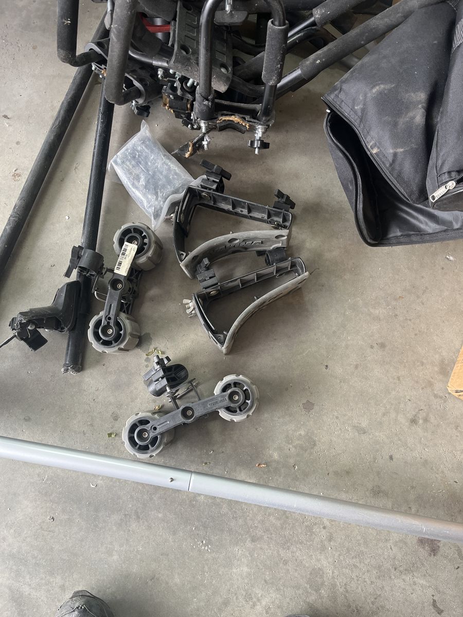 Kayak rack parts