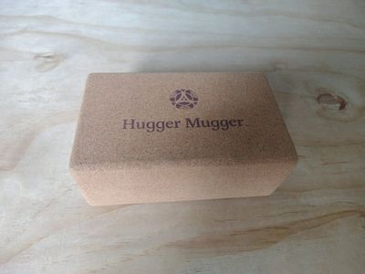 Hugger Mugger Cork Yoga Block - Eco-Friendly Prop for Stability & Support