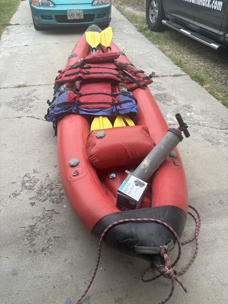 NRS MAVERICK II Expedition Class Inflatable Kayak