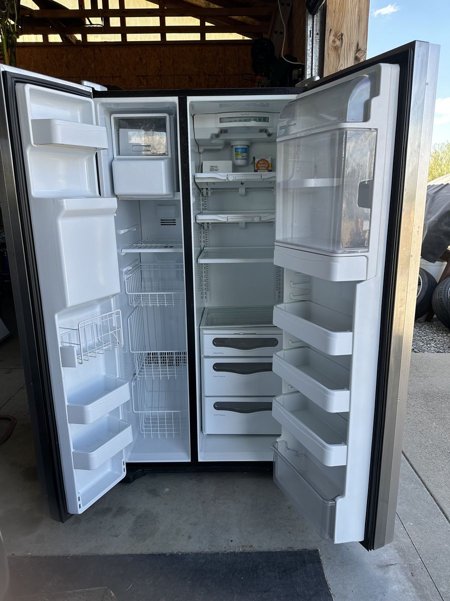 Refrigerator - Stainless Steel Side by Side - ASIS