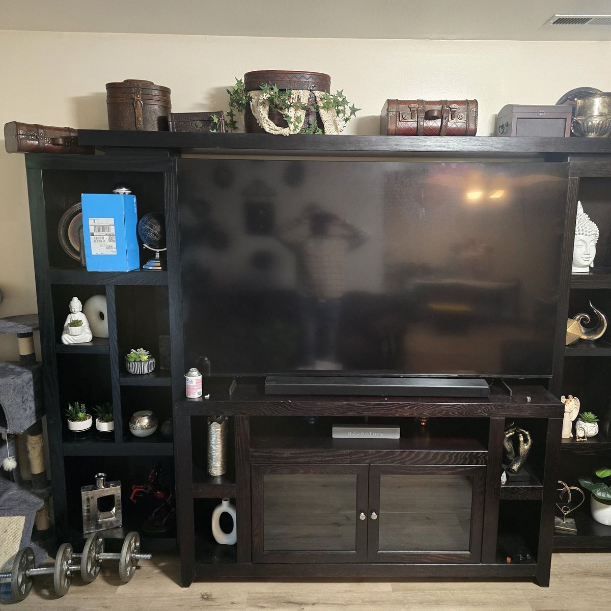 super big and nice entertainment center