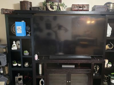 super big and nice entertainment center