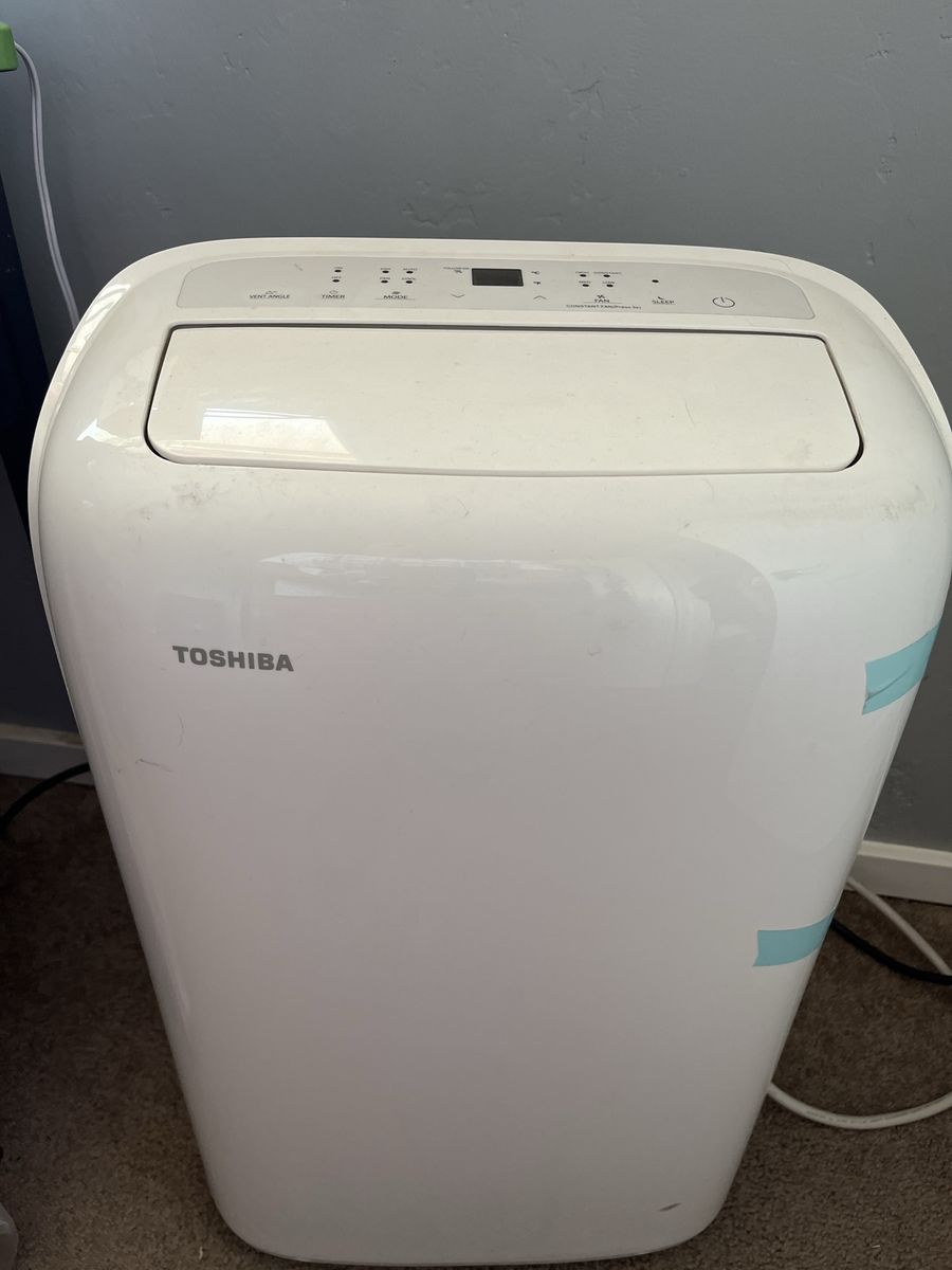 Toshiba Portable Air Conditioner - White, Electronic Controls