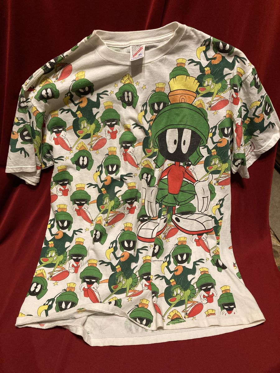 Vintage Marvin The Martian T Shirt Rare