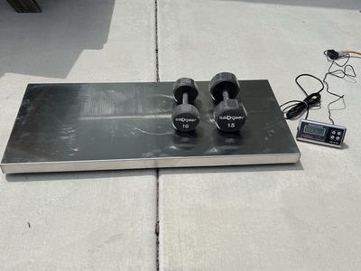 Optima OP-902 Digital Scale with Stainless Steel Platform,