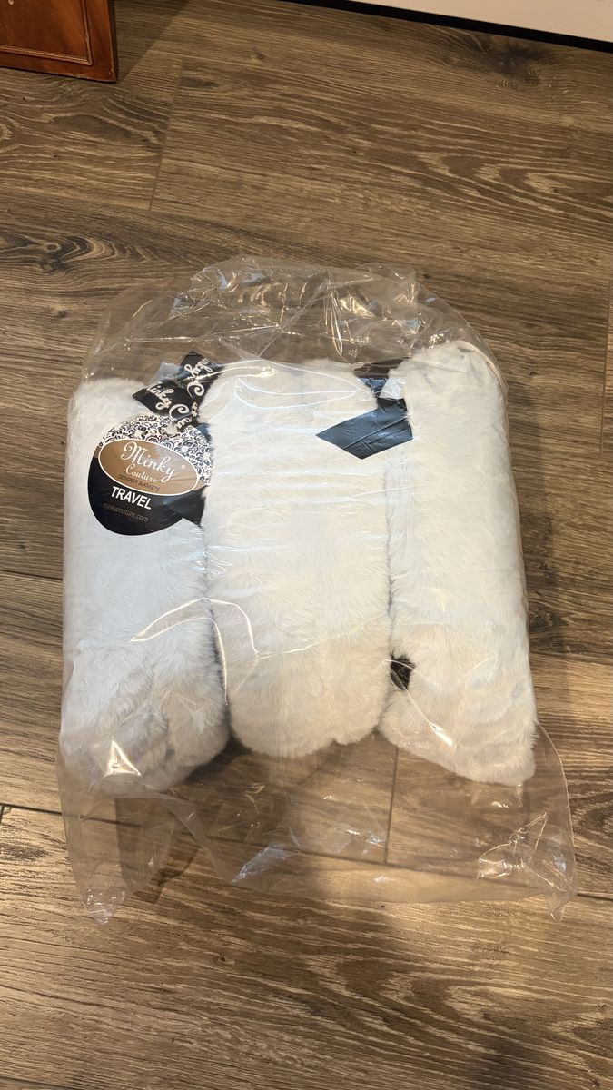 Hugs Ice Blue Brand New Travel Size Minky